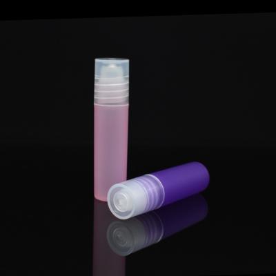 China New Design Cosmetic Ball Round Shape Plastic Roll On Bottle 10ml 3ml 8ml 5ml Roll On Ball Sheath Plastic Bottles For Cosmetics for sale