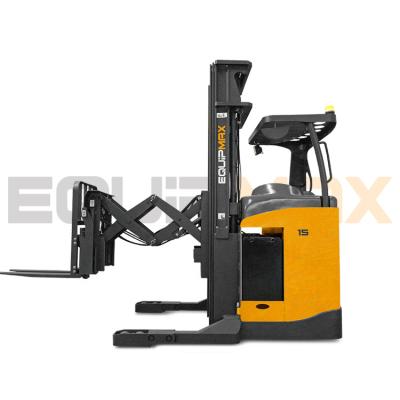 China 1.5ton Hotels Double Scissor Lift Truck for sale