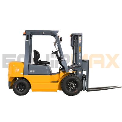 China Hotels 2.0 ton hydraulic forklift diesel forklift with 4800mm triple mast and side clutch for sale