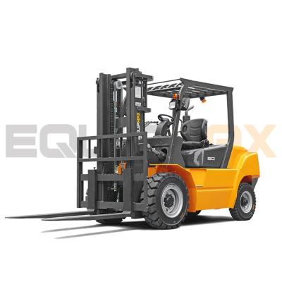 China Hotels Equipmax Diesel Forklift 4.0 Ton With Japanese Engine And CE Certificate for sale