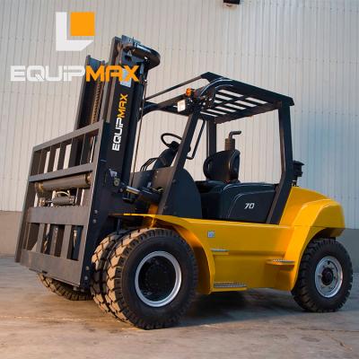 China New Hotels Condition 5 Ton Diesel Forklift Truck With Power Shift Transmission for sale