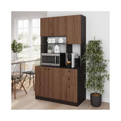 China PANEL Factory OEM Kitchen Storage Cabinet With Doors And Shelves Bathroom Cabinet With Extended Gap And Drawers for sale