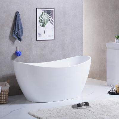 China Hot Selling Freestanding Bathroom Ware Sanitary Acrylic Ceramic Bathtub KBT-3-1700 for sale