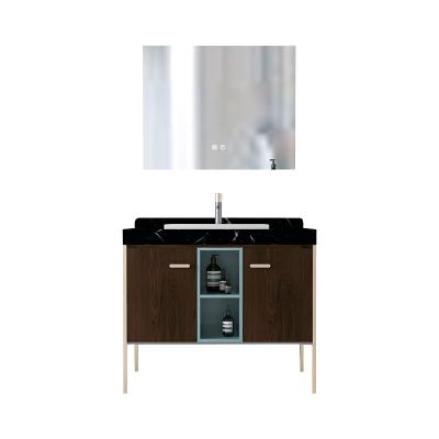 China Wholesale Modern Bathroom Furniture European Solid Wood Bathroom Cabinet for sale