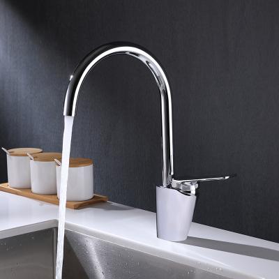 China Good Quality Modern Single Hole Kitchen Faucets Brushed Drinking Water Brass Kitchen Faucet Thermostatic Faucets for sale