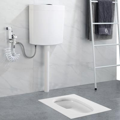 China Without Fender Wholesale White Ceramic Squat Pan For Public Toilet 339 , Cheap Squat Pan for sale