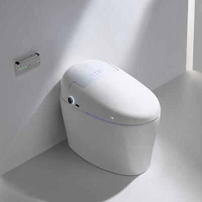 China Wholesale Ceramic One Piece Smart Toilet Automatic Operation Low Price Ceramic Automatic Smart Toilet With Bidet M7-2 CE Certificate for sale