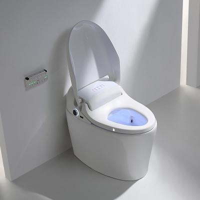 China Wholesale Multi-Function Ceramic Luxury Bathroom Automatic Operation Bathroom Smart Toilet CE Certificate for sale