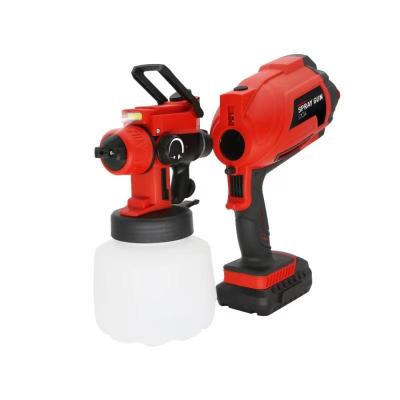 China Hvlp Q0P-CX34-380 High Pressure Battery Operated Electric Cordless Portable Paint Spray Guns Electronic Spray Gun for sale