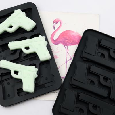 China Silicone Cake Fondant Baking For Silicon Mould 3D Toy Decoration Diy Chocolate Mousse Animals Custom Gummy Gun Mold for sale