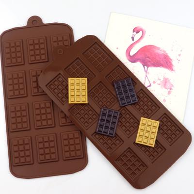 China Silicone Heart Cake Baking Mould Chocolate Fondant Cookie Diy For Block Round 3D Shape Rubber Silicon Cheese Lego Brick Mold for sale