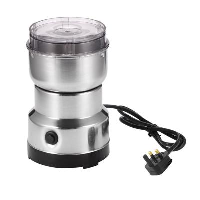 China Small Household Appliances EU/UK Plug 150 Watt Multifunctional Grinder Coffee Grain Mini Stainless Steel Electric Coffee Grinder for sale