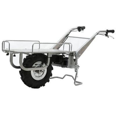 China Cheap Dump Garden Cart 160kg 250W Max Loading Electric Wheelbarrow Three Wheel Cart (TKS-HT120E-02) for sale