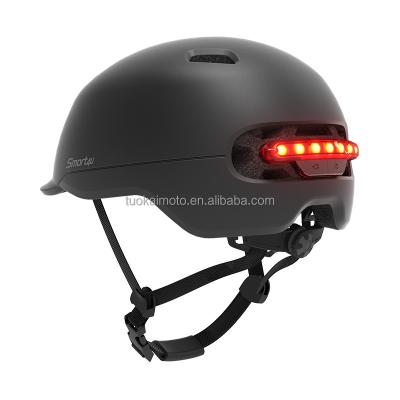 China 2018 Newest Charging LED Light ABS+PC Bike Helmet Smart City Helmet For Night Ride for sale