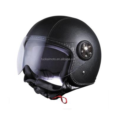 China ABS+EPS ECE Open Face Helmet Motorcycle Leather Helmet (TKH-503) for sale