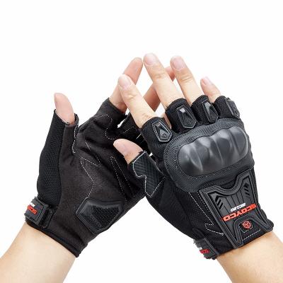 China Half Finger Men's Anti-fall Dirt Bike Gloves Motorcycle Gloves for sale