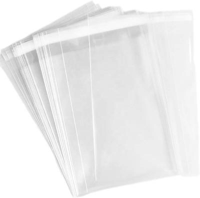 China Disposable High Quality Strong Adhesive Custom Clear Bag Transparent Self Adhesive Opp Plastic Bag for sale