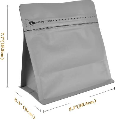 China Teng Yi Brand Logo Recyclable Custom Printed Aluminum Foil Plastic Coffee Bag Size One Way Valve Various for sale