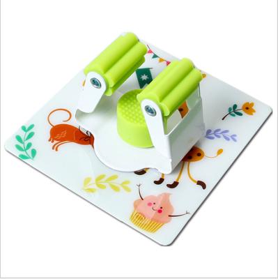 China Workable Room Hanger Broom and Broom Holder Broom Organizer Grip Clips Wall Mounted Garden Storage Rack with Screws for sale