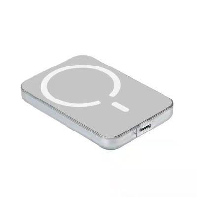 China Portable 4156mah Universal Mobile Phone 15W Wireless Powerbank Mini Magnetic Wireless Charger Power Bank for sale