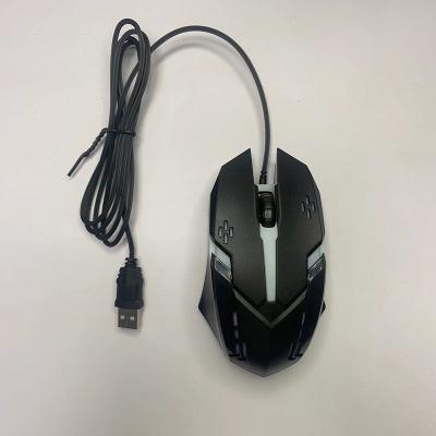 China Backlight Good Quality USB Wired Mouse Suitable For Office And Home RGB Light Mouse for sale