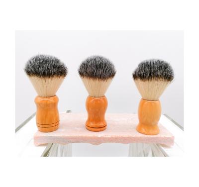 China High Quality Customized Comfortable Type Wooden Handle Shaving Various Beard Brush Bristle Soft Head Brush for sale