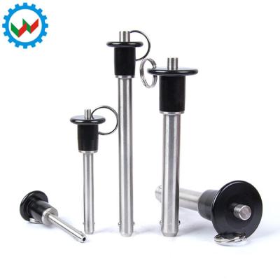 China Security Pin Stainless Steel Ball Lock Pin Quick Release Pin Stainless/Zinc Fastener VCN110 Dropshipping Button for sale