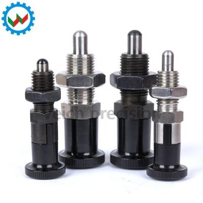 Κίνα Spring Auto Locking Plungers Lockout M8 Button Stainless Steel Precision Aluminum Index Plungers προς πώληση