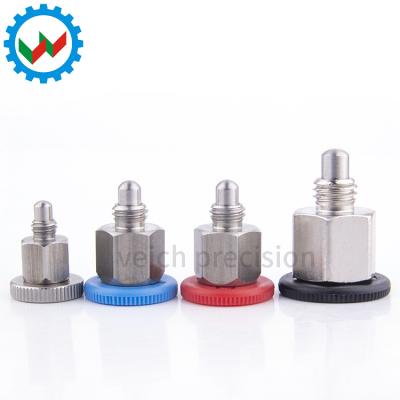 Κίνα Custom Wholesale Plastic Indexing Machinery / Equipments Factory Outlet Knob VCN213 Carbon Stainless Steel Plunger προς πώληση