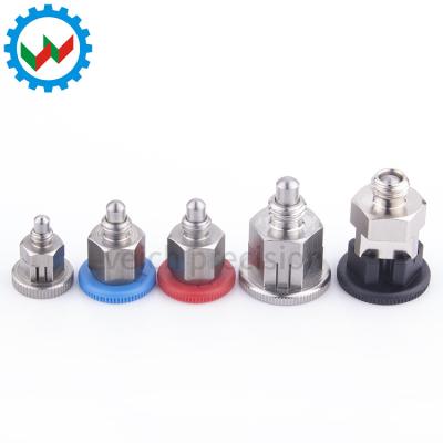 China Machinery / Equipment One Stop Service VCN213 Reset Self Locking Carbon / Stainless Steel Indexing Plunger for sale