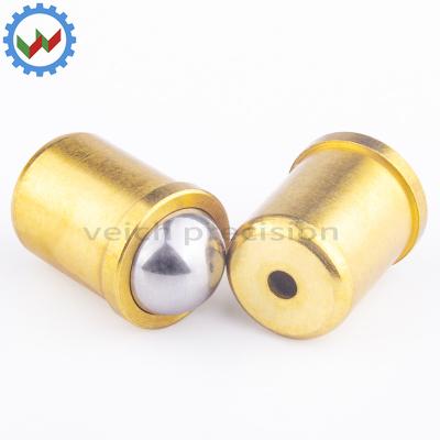 China Machinery / Equipment One Stop Service VCN410-B Body Stainless Steel Brass Spring Ball Plunger for sale