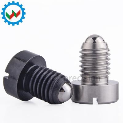 China Machinery / Plant Equipments Factory Outlet Custom Wholesale VCN417 Threaded Carbon / Stainless Steel Ball Plungers for sale