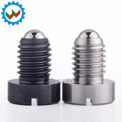 China Machinery / Equipment One Stop Service VCN417-SS / ST Grooved Knob Threaded Carbon / Stainless Steel Ball Plungers for sale