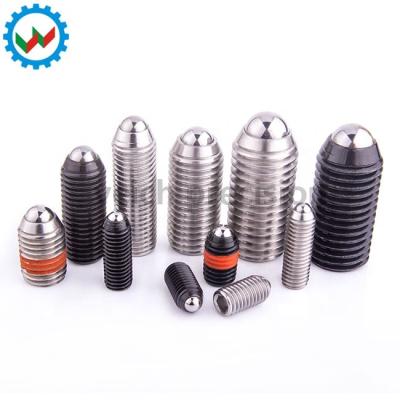 China Locating / Positioning Trust Screw Factory Supply Good Quality Setting Ball Spring Plunger Threaded Hex Socket Ball Plunger for sale