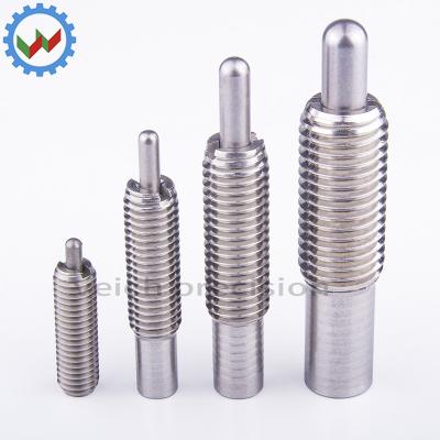 China Custom Wholesale Machinery/Equipments Plant/Heavy Load Light VCN515 POM Stainless Steel Spring Plunger for sale