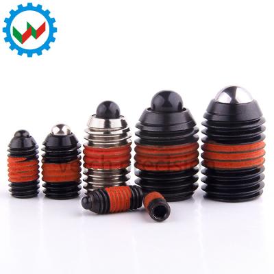 China Custom Wholesale Machinery / Outlet Pin VCN513 POM Carbon Steel Spring Plunger Equipments Factory for sale