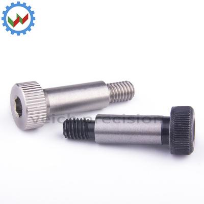 China Machinery / Equipment One Stop Service VCN610-ST Hex Socket Threaded Carbon Steel Knurled Standoff Stud for sale