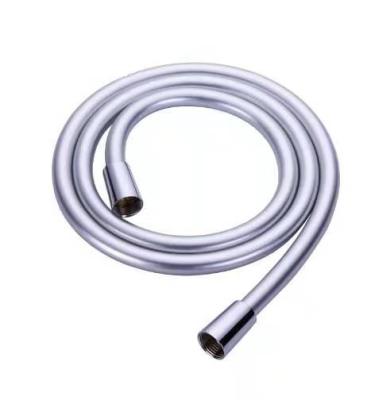 China Without Switch High Pressure Flexible Shower Pvc Silver Plastic Hose for sale