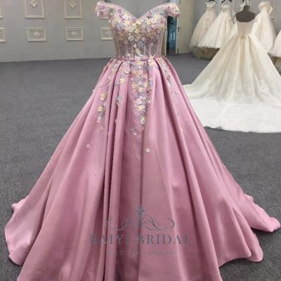 China Pink Anti-Static Long Satin Backless Evening Gowns Formal Dresses For Lady Wear Alibaba 2021 for sale