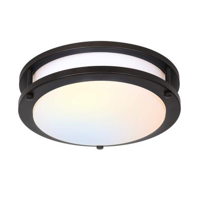 China 13 Inch Indoor Flush Mount LED Ceiling Light Oil Rubbed Bronze Saturn Dimmable Lighting For Hallway Bathroom Kitchen for sale