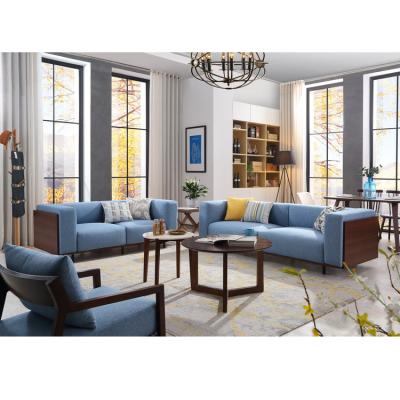 China Comfortable 1+2+3 seater fabric sofa with wood frame and legs office sofa for modern lobby waiting room office sofa for sale