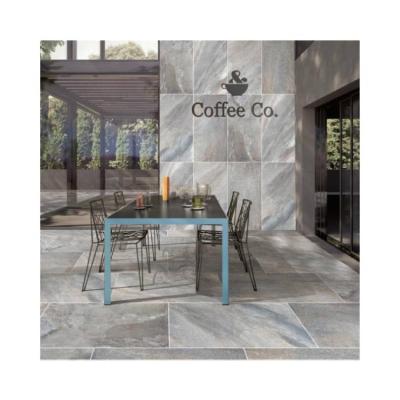 China Outdoor Travertine Pavers Sidewalk Porcelain Paver Plaza Tiles Outdoor Anti Slip Tiles Industrial Outdoor 2cm Anti Slip for sale