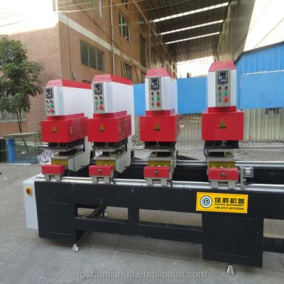 China PVC four head seamless welding machine for PVC window and door for sale