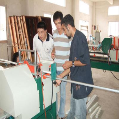 China PVC glazing bead saw for upvc doors and windows /plastic cutting machine for sale