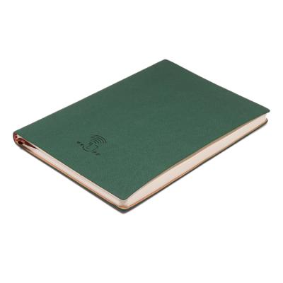 China Spiral Embossed Customized Logo Diary Hardcover Leather Notebook Custom Gift Notebook Journal for sale