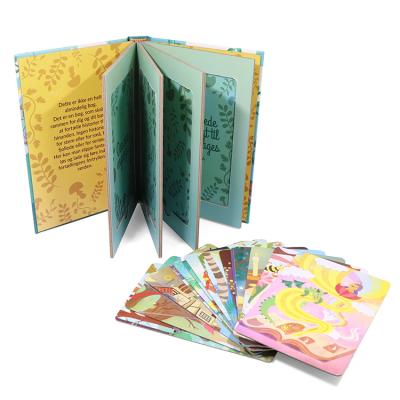 China Education By Printing Mini Children Thick Paper Book Advance Education Book Printing for sale