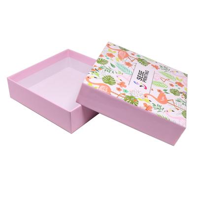 China High Quality Recycled Materials Cardboard Box Top And Bottom Box Luxury Clothes Packaging Box for sale