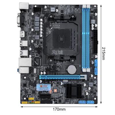 China A88 Computer Motherboard M-ATX Dual Channels DRR3 USB 3.0 SATA 3.0 Desktop Desktop Mainboard For AMD 906 FM2 FM2+ CPU for sale