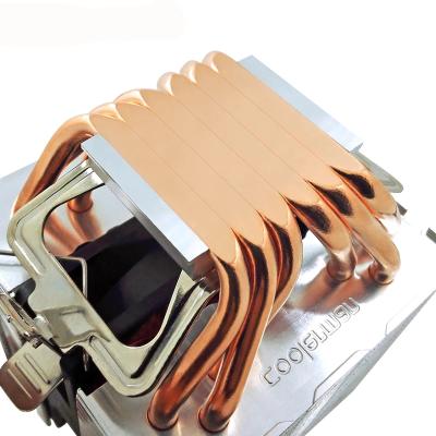 China SNOWMAN 6 Heat Pipes CPU Cooler 4 Pin PWM RGB Quiet PC Intel LGA 2011 Processor 775 1200 1150 1151 1155 X79X99 AMD AM3 AM4 CPU Fan for sale