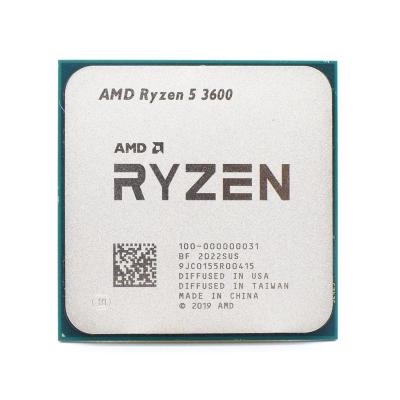 China Desktop Used Tray Socket AM4 Twelve-thread R5 3600 AMD 5 Six-core 3.6 GHz 3600 Processor CPU for sale